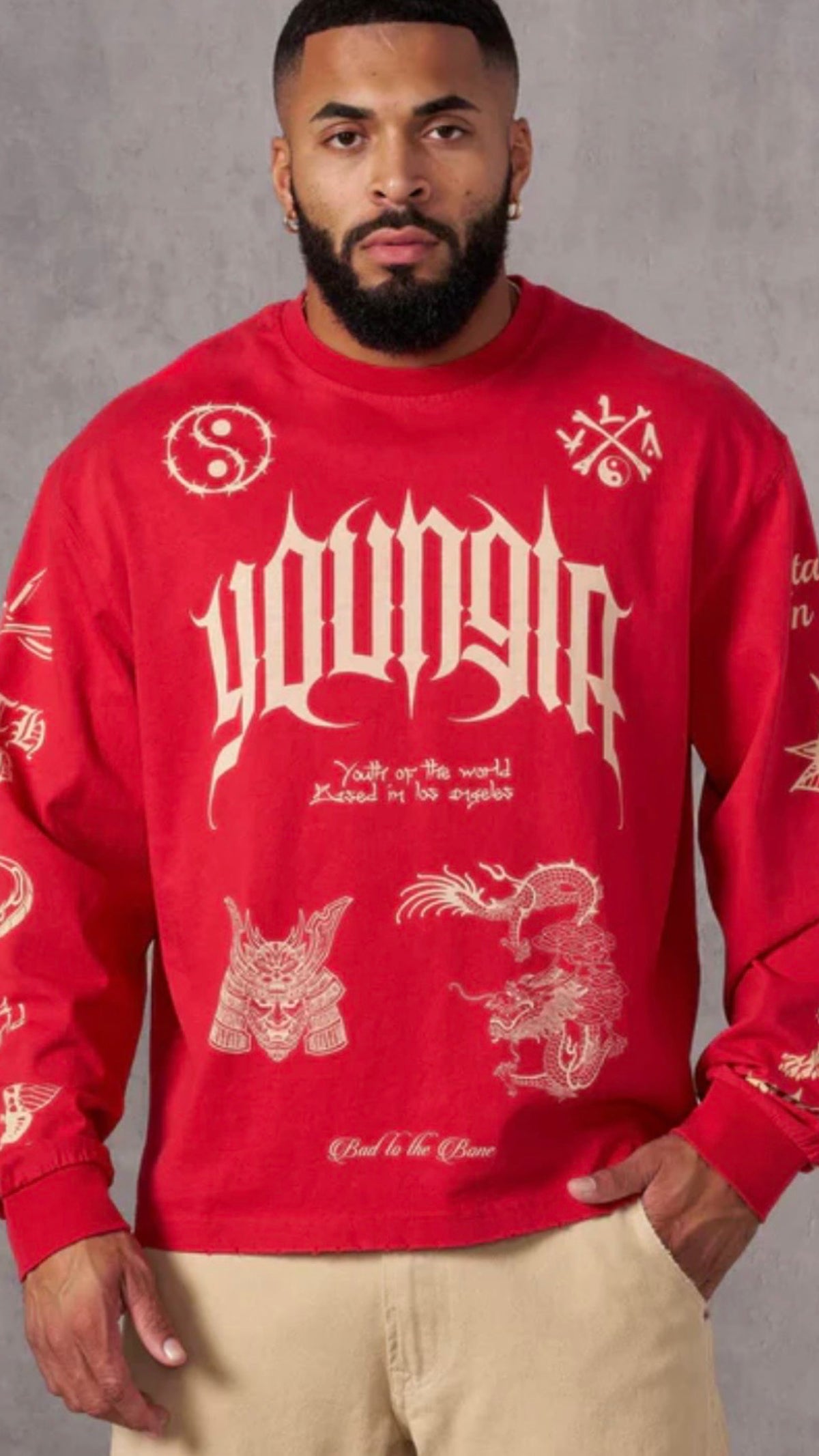 Playera BMF Longsleeves YGLA
