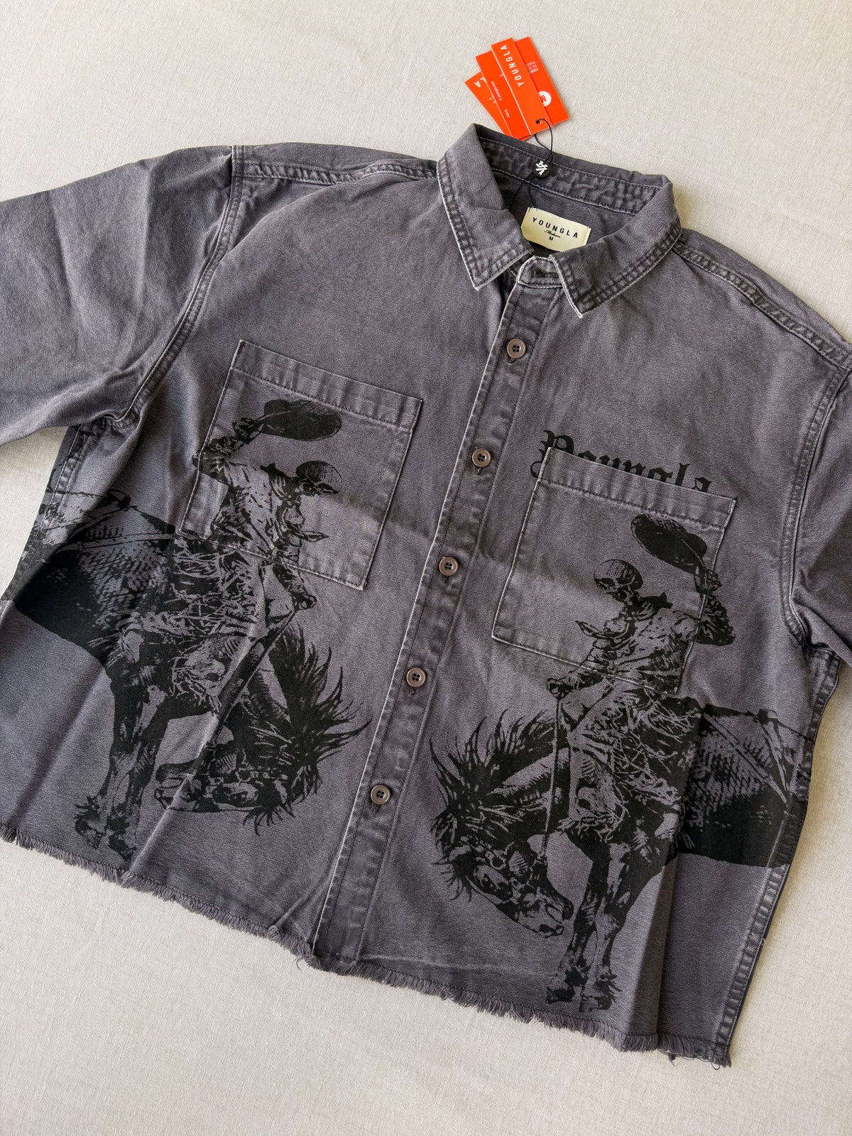 Camisa estilo western YGLA