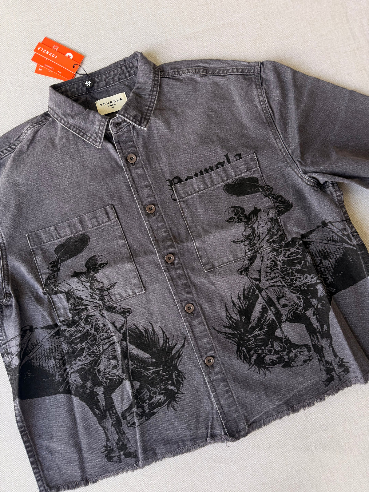 Camisa estilo western YGLA